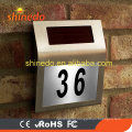 Powerful led Stainless steel solar house number light